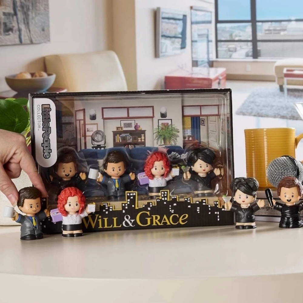 Little People Will And Grace Collectible Figures
